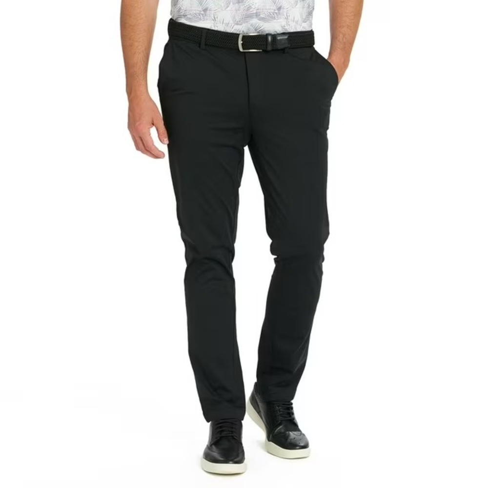 NWT Greg Norman Men's Performance Golf Pant Size 36 x 30 Black